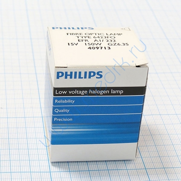 Лампа Philips 6423FO EFR 15V 150W A1/232 GZ6,35  Вид 2