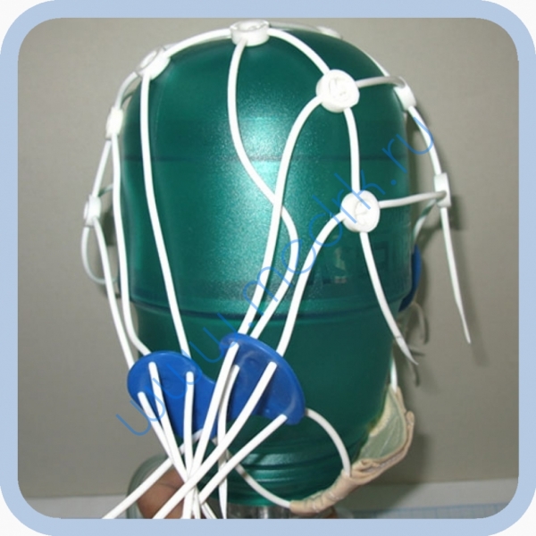 Шлем для ЭЭГ детский (силикон)  Вид 1