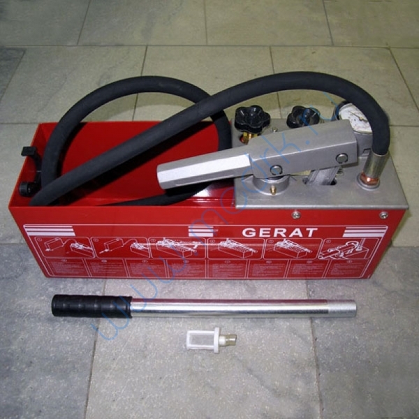 Опрессовщик ручной Gerat TP-60 для трубопроводов и труб  Вид 1
