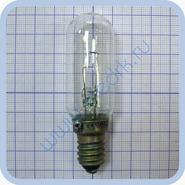 Лампа накаливания ОП 33-0,3  Вид 1