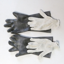 Перчатки рентгенозащитные силиконовые ПРЗс, экв.0,25мм Pb