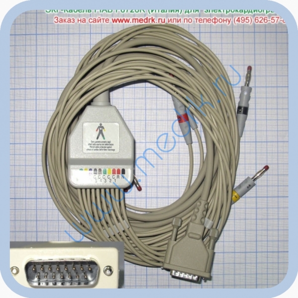 ЭКГ кабель пациента (отведения) FIAB F6726R  Вид 1
