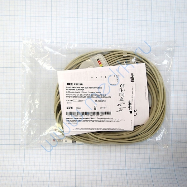 ЭКГ кабель пациента (отведения) FIAB F6725R  Вид 2