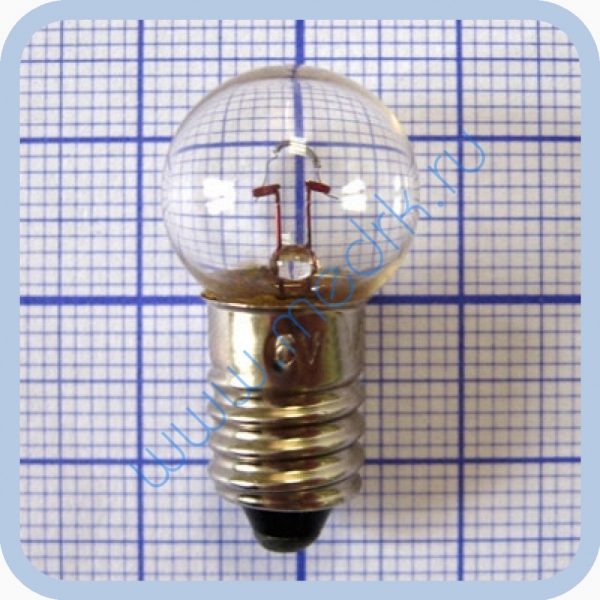 Лампа накаливания OP 6V 5W E10 миниатюрная 