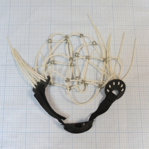 Шлем силиконовый для установки ЭЭГ электродов (универсальный)