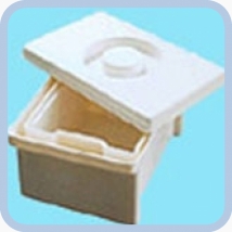 Емкость-контейнер полимерный для дезинфекции и предстерилизационной обработки медицинских изделий ЕДПО-5-01
