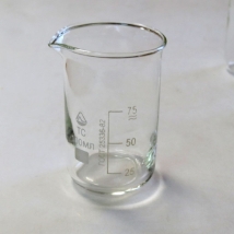 Стаканы лабораторные стеклянные В-1 с мерной шкалой