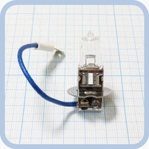 Лампа накаливания автомобильная АКГ 24-70-1 (h3) PK22s
