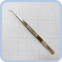 Пинцет стоматологический изогнутый SD-0081-00 160 мм 