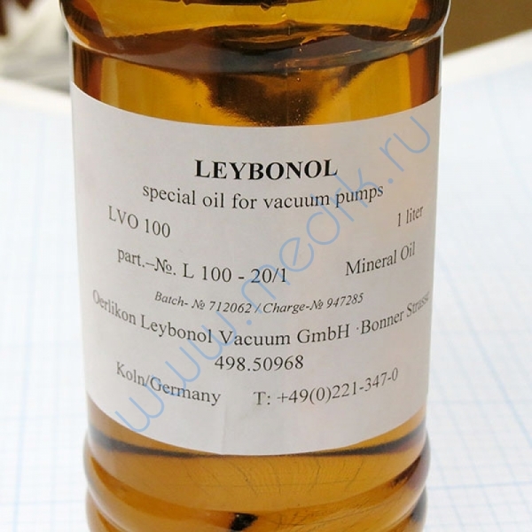 Масло вакуумное Leybonol (1 литр)  Вид 2