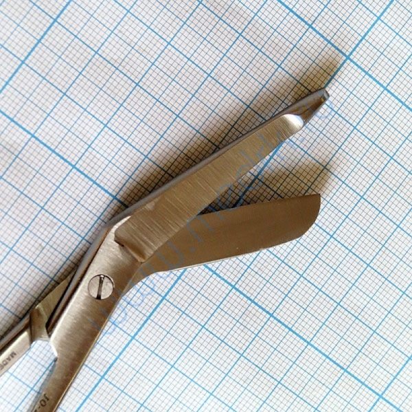 Ножницы (по Листеру) для разрезания повязок с пуговкой, 14,5 см 27-104 Lister (Sammar)  Вид 3