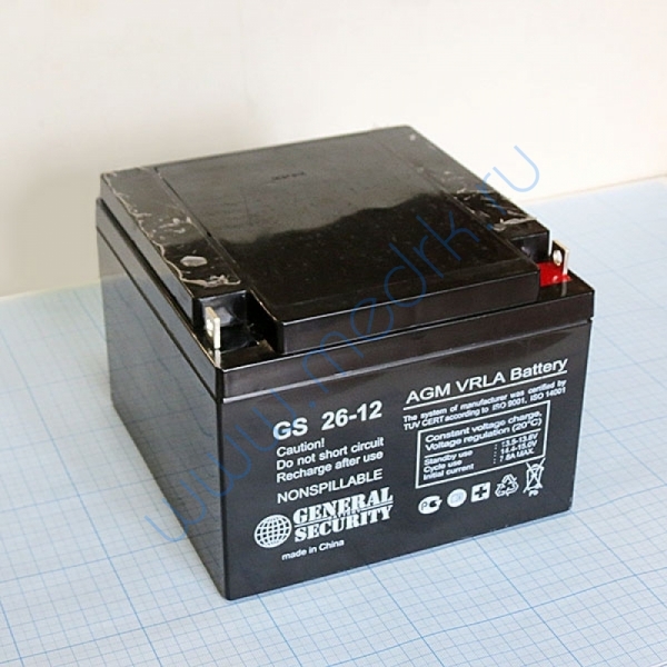 Батарея аккумуляторная AN-12-26 (12В; 26 Ач)  Вид 1