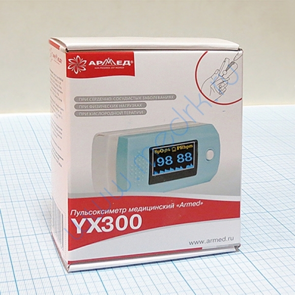 Пульсоксиметр медицинский YX-300 Armed  Вид 1