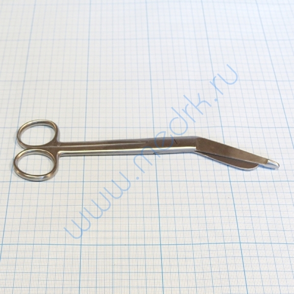 Ножницы (по Листеру) для разрезания повязок с пуговкой 27-106 (Н-14)  Вид 1