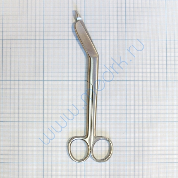 Ножницы (по Листеру) для разрезания повязок с пуговкой 27-106 (Н-14)  Вид 3