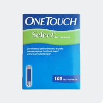 Тест-полоски OneTouch Select №100