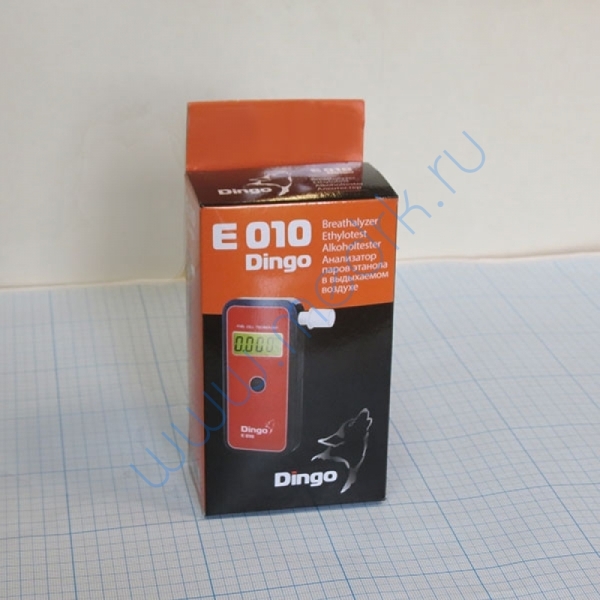 Анализатор паров этанола в выдыхаемом воздухе Динго Е010 (без USB кабеля)  Вид 2