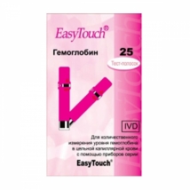 Тест-полоски EasyTouch гемоглобин №25