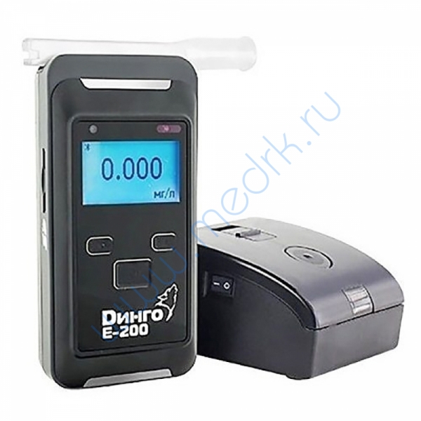 Алкотестер Динго Е-200 В с принтером и Bluetooth  Вид 1